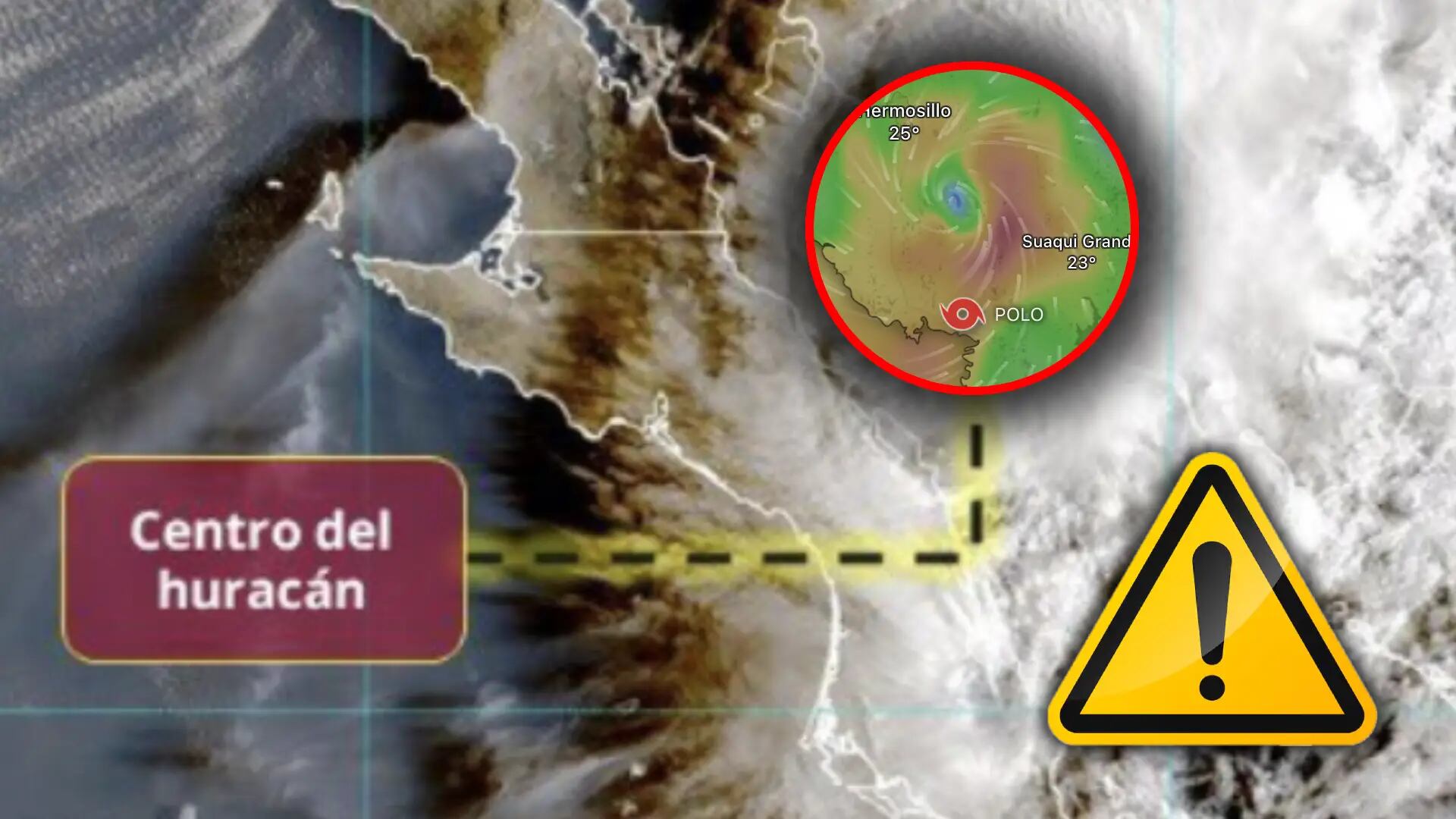 Así afectará el huracán ‘Polo’ a México HOY: Trayectoria EN VIVO y ubicación exacta del ciclón tropical este 29 de septiembre